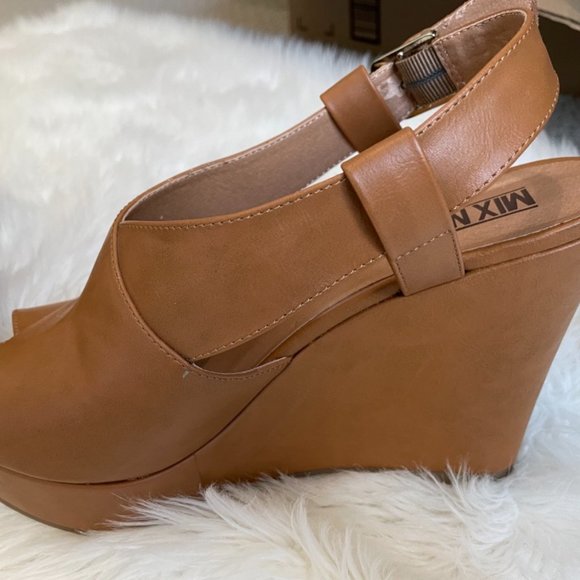 Mix no6 Camel Wedges Size 10 - Picture 2 of 14